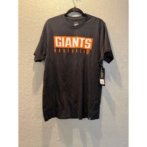 47 Brand San Francisco Giants Baseball T Shirt Black Men's Large